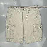 Levis Cargo Cargo Shorts - 34W 11L Beige Cotton