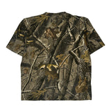 Mossy Oak Camo T-Shirt - Large Brown Cotton