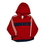 Age 5 Adidas Jacket - XS Red Polyester