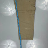 Wrangler Cargo Trousers - 34W 29L Beige Cotton