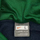 Age 14-16 Nike Graphic Hoodie - Large Blue Cotton