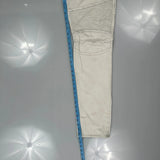 True Religion Contrast Stitch Jeans - 33W 33L White Cotton