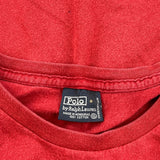 Polo By Ralph Lauren T-Shirt - 2XL Red Cotton