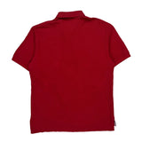 Tommy Hilfiger Polo Shirt - XL Red Cotton
