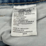 Dickies Denim Shorts - 40W 9L Blue Cotton