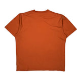 Carhartt T-Shirt - Large Orange Cotton