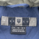 Nike Golf Windbreaker - XL Blue Polyester