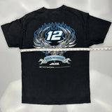 Ryan Newman Nascar T-Shirt - Large Black Cotton