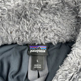 Patagonia Fleece Jacket - Large Gray Polyester