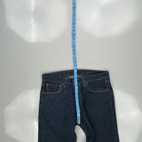 501 Levis Jeans - 34W 29L Blue Cotton