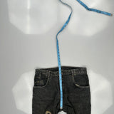 Embroidered Brand Name On Leg Capito Graphic Jeans - 35W 30L Grey Denim