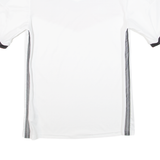ADIDAS Germany Mens Football Shirt Jersey White V-Neck M