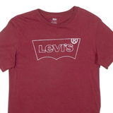 LEVI'S Mens T-Shirt Brown S