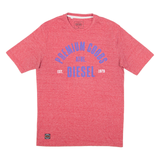 DIESEL Mens T-Shirt Red M