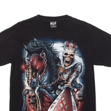 WILD Skull Mens T-Shirt Black M