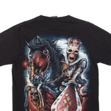 WILD Skull Mens T-Shirt Black M