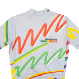 Cycling Shirt Mens Jersey Grey 1/4 Zip M