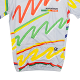 Cycling Shirt Mens Jersey Grey 1/4 Zip M