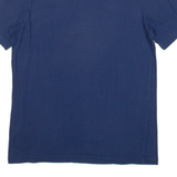 ADIDAS Mens T-Shirt Blue V-Neck S