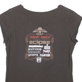 ROCKNACHT 10th Anniversary Womens Band T-Shirt Brown M
