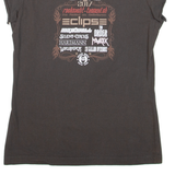 ROCKNACHT 10th Anniversary Womens Band T-Shirt Brown M