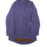 SEVEN Womens Rain Jacket Purple Nylon Hooded S
