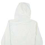 TOMMY HILFIGER Womens Jacket White Nylon Hooded 2XL