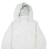 THE NORTH FACE Fleece Lined Womens Jacket White Hooded XL