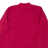 JOHN BLAIR Mens Track Jacket Red L