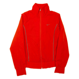 NIKE Womens Track Jacket Orange L