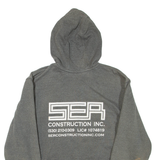 CARHARTT Loose Fit SER Construction Mens Jacket Grey Hooded L