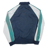 NAUTICA Mens Track Jacket Blue Colourblock M