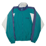 PUMA Mens Track Jacket Green M
