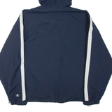 CHAMPION Mens Track Jacket Blue Hooded XL