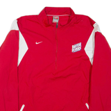 NIKE Dayton Flyers Mens Pullover Jacket Red XL