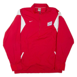 NIKE Dayton Flyers Mens Pullover Jacket Red XL
