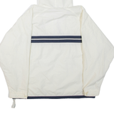 REEBOK Womens Pullover Jacket White Hooded UK 16