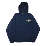 CHAMPION UC Irvine Mens Pullover Jacket Blue USA Hooded M