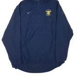 NIKE West Bay Nuggets Mens Pullover Jacket Blue USA Hooded XL