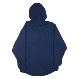 NIKE West Bay Nuggets Mens Pullover Jacket Blue USA Hooded XL