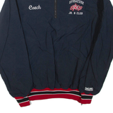 DELONG Syracuse Mens Track Jacket Black USA XL