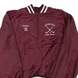 HOLLOWAY Hockey Womens Pullover Jacket Maroon XL