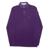 TOMMY HILFIGER Mens Polo Shirt Purple S