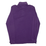 TOMMY HILFIGER Mens Polo Shirt Purple S