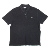 LACOSTE Slim Fit Mens Polo Shirt Grey 2XL