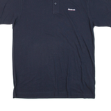 REEBOK Mens Polo Shirt Blue S