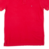 TOMMY HILFIGER Slim Fit Mens Polo Shirt Red 2XL