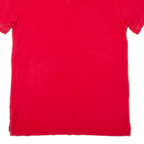 TOMMY HILFIGER Slim Fit Mens Polo Shirt Red 2XL