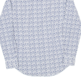 TOMMY HILFIGER Slim Fit Mens Shirt Blue Floral Long Sleeve S