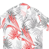 MARRAKECH Mens Shirt White Crazy Pattern M